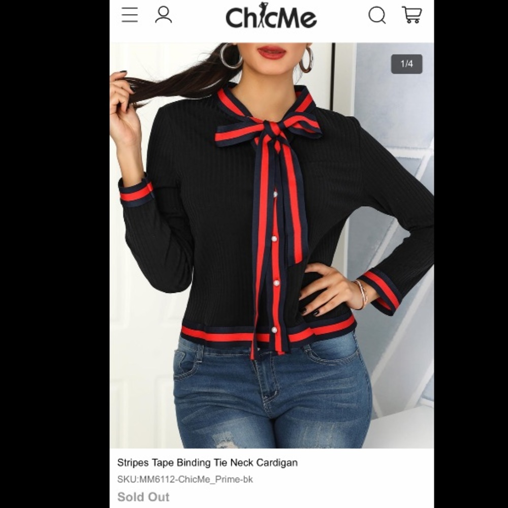 CHIC ME Office top ❤️